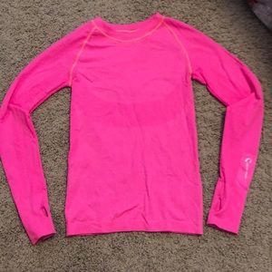 Long sleeve thermal/workout top